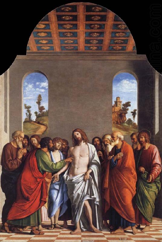 MORONI, Giovanni Battista The Incredulity of Saint Thomas china oil painting image